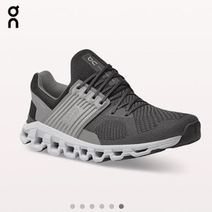 On Running Cloudswift Running Trainers Sneakers Rock | Slate, NIB